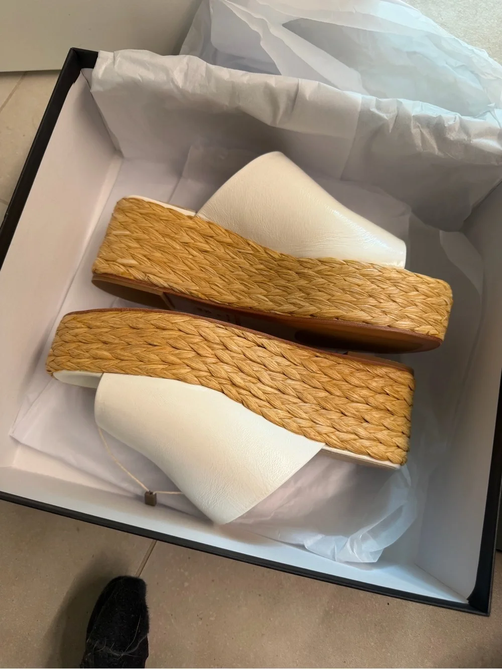 Paloma Barcelo Leather Espadrilles